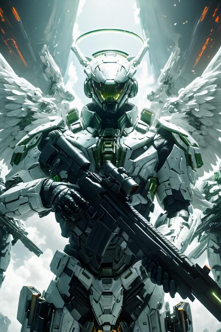 XL Mecha Angel Soldier - By HailoKnight v1.0