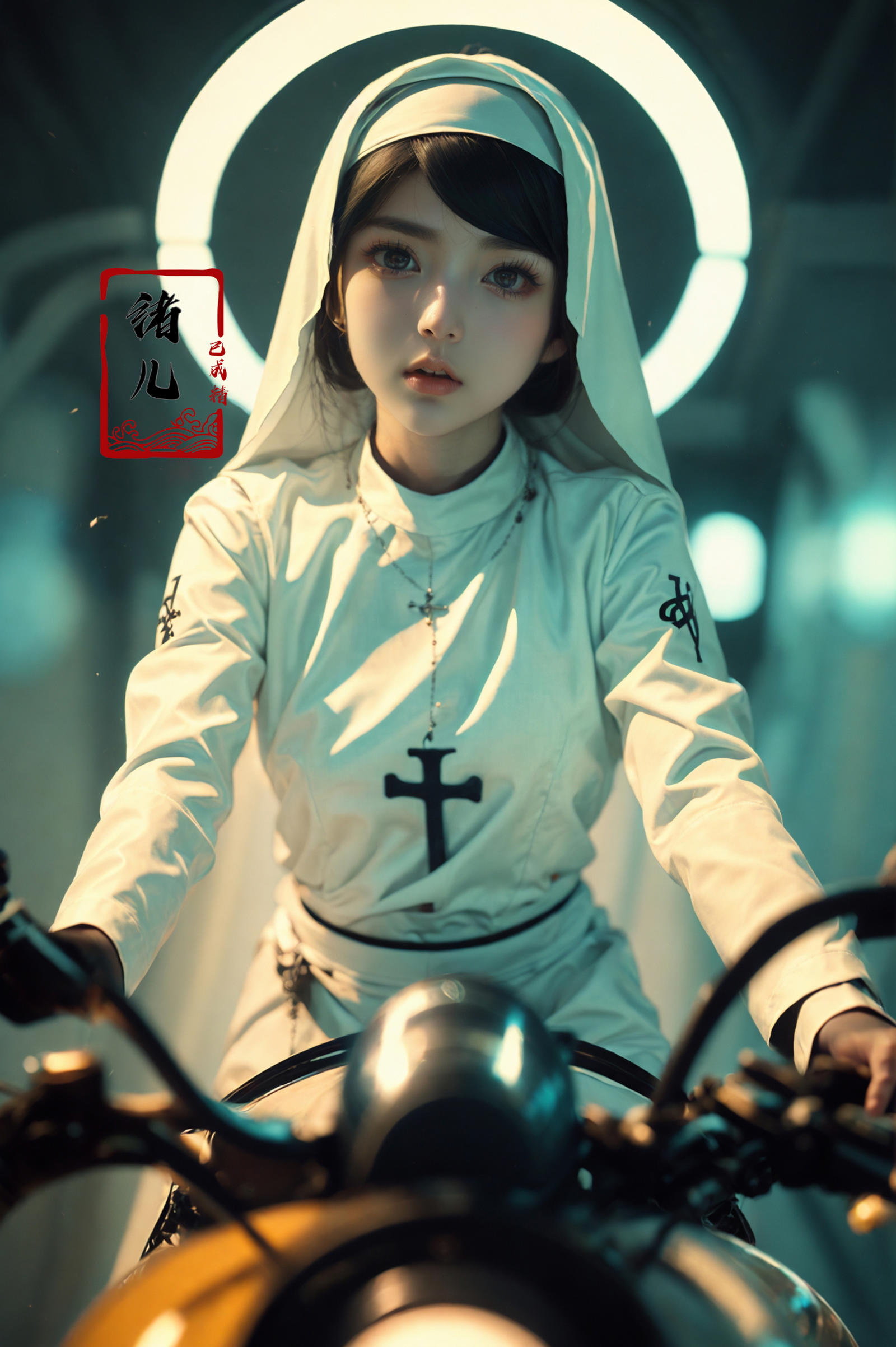 绪儿-摩托少女 xuer future motorcycle image by XRYCJ