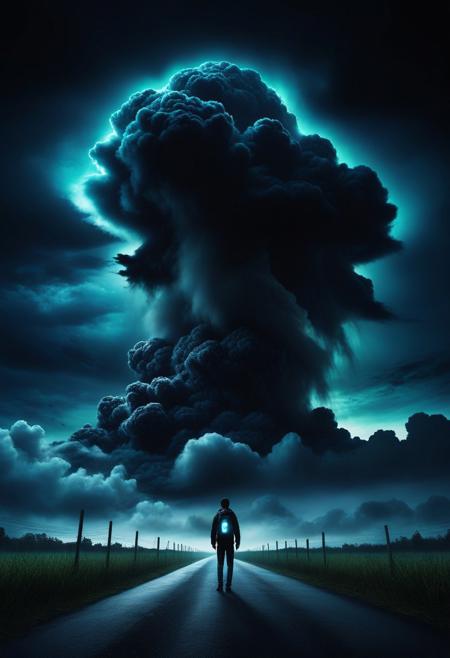 According to the rules, in such cases, it was supposed to become a black impenetrable cloud, fill the entire space with itself, catch up with animal horror and look at him with an ominous luminous look from nowhere and from everywhere, which Bomchi immediately did.  Feeling of fear, feeling of horror
rich colors, ultra clear image, more realistic, high resolution photos, 8K HD wallpapers