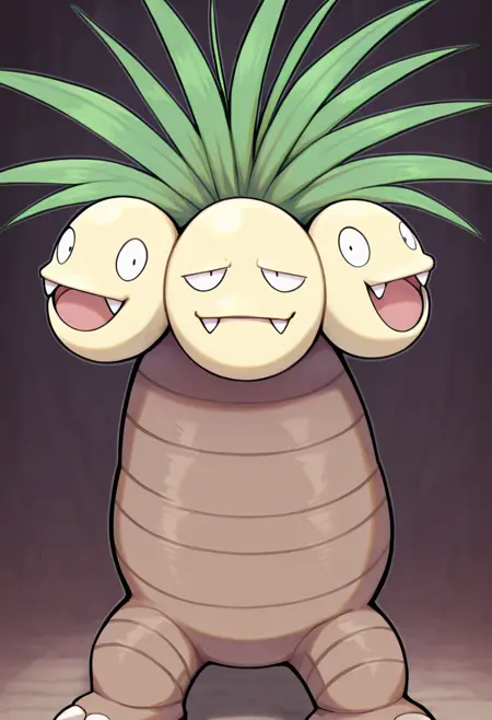 Exeggutor: Coconut Pokemon | ナッシー (Pokedex #0103) [Illustrious]
