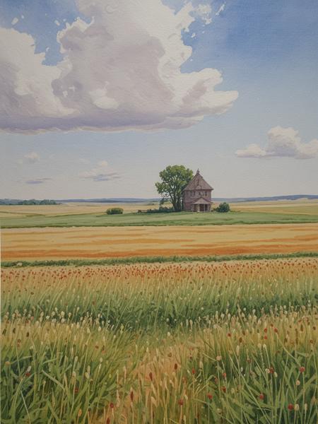 Watercolor Painting SDXL