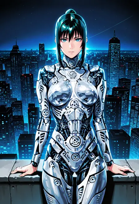 Warbot Cyborg Bodysuit