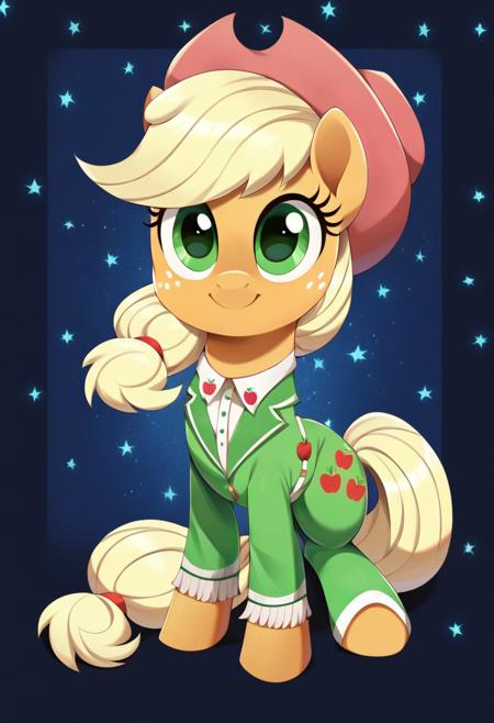 My Little Pony/MLP G4 Applejack, clothes Apple chord