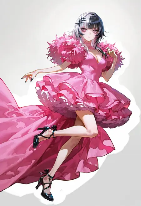 Pink Tulle Dress