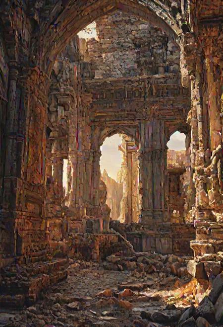Stunning medieval ruins, 
orange and black light effect, 
complex background, 
highly intricate detailed, 
intricate details, 
shadow effect, 
bright and detailed design, 
day light, 
UHD drawing, 
trending on artstation, 
sharp focus, 
studio photo, 
intricate details, 
highly detailed, 
by greg rutkowski, 
trending on artstation, 
sharp focus, 
studio photo, 
intricate details, 
highly detailed, 
by greg rutkowski