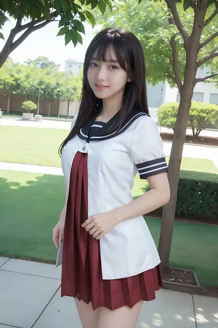 Nanamori School Uniform (Cosplay)