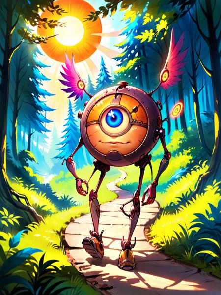 Modron from DND (Qwen and pony and XL1.0) XL