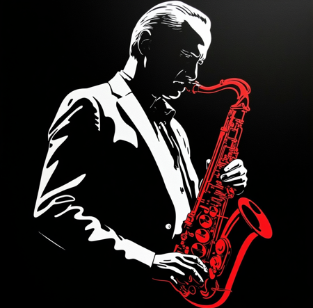 Silhouette painting v1