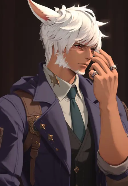 G'ekka Tia FFXIV OC IllustriousXL