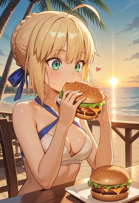Artoria Pendragon Swimsuit Archer (Fate/Grand Order)