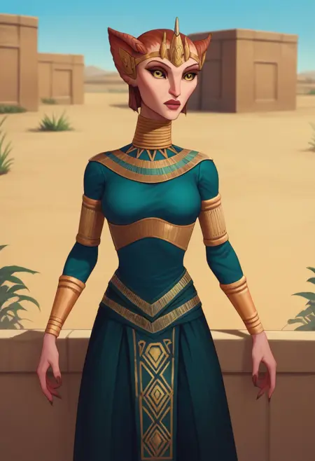 Zygerrian Queen Miraj Scintel (Star Wars)