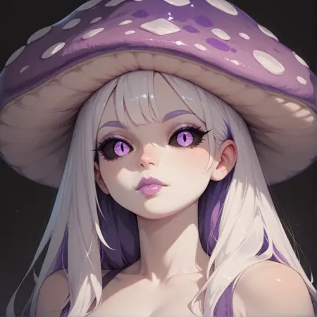 Mycelia - Mushroom Girl OC - Waffle Style - Pony v1.0