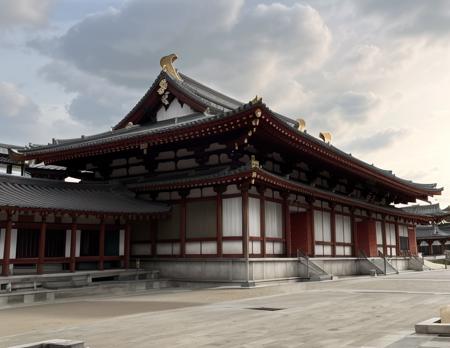 (masterpiece),(high quality), best quality, real,(realistic), super detailed, (full detail),(4k),8k,no humans, scenery, building, architecture, cloud, sky, east asian architecture, outdoors, day, tree<lora:XSArchi_118:1>