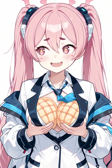 breast padding/fake breasts [偽乳]  <ILL>