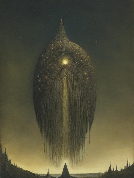 <lyco:JohnBauer:1.0> anhedonia in the style of John Bauer