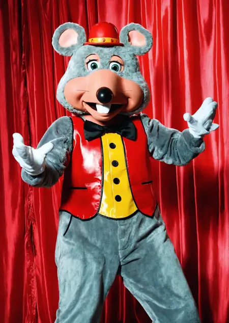 Chuck E. Cheese (1980s) - SDXL