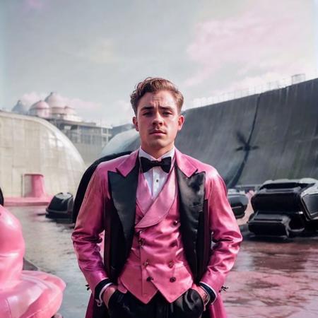 DSLR photo of dacremontgomery person.latexai_pink.portrait.in blade runner.daylight.professional photography.high resolution.detailed photo.RAW.still film.f/16.uhd.hdr.4k <lora:dacremontgomery_49500:1> <lora:LatexAIV2:1>