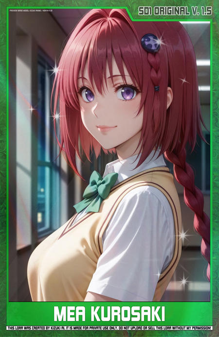 KizukiAi - To Love Ru - Kurosaki Mea [SD1 - Original V1.5] v1.0