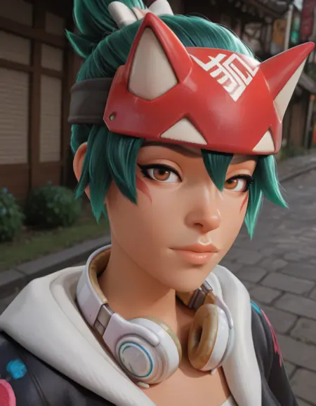 Kiriko - Overwatch (Athleisure)