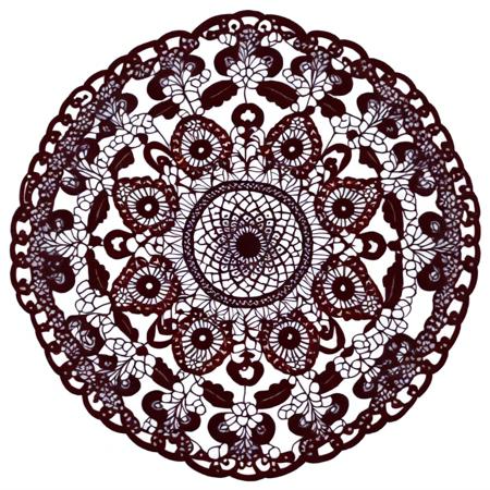 <lora:paper :0.5> HEZI, mandala
