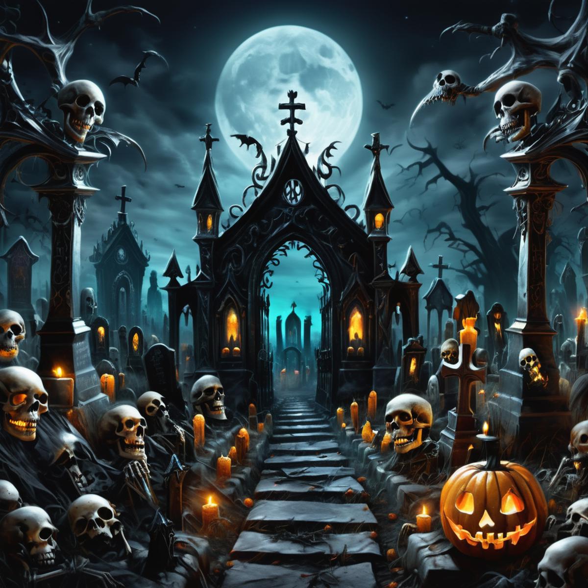 DonM - Halloween - Dark/Gloomy version - [SDXL, SD1.5] 🎃👻 image by DonMischo