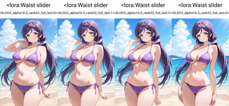 Waist Slider - [Illustrious XL | Pony XL]