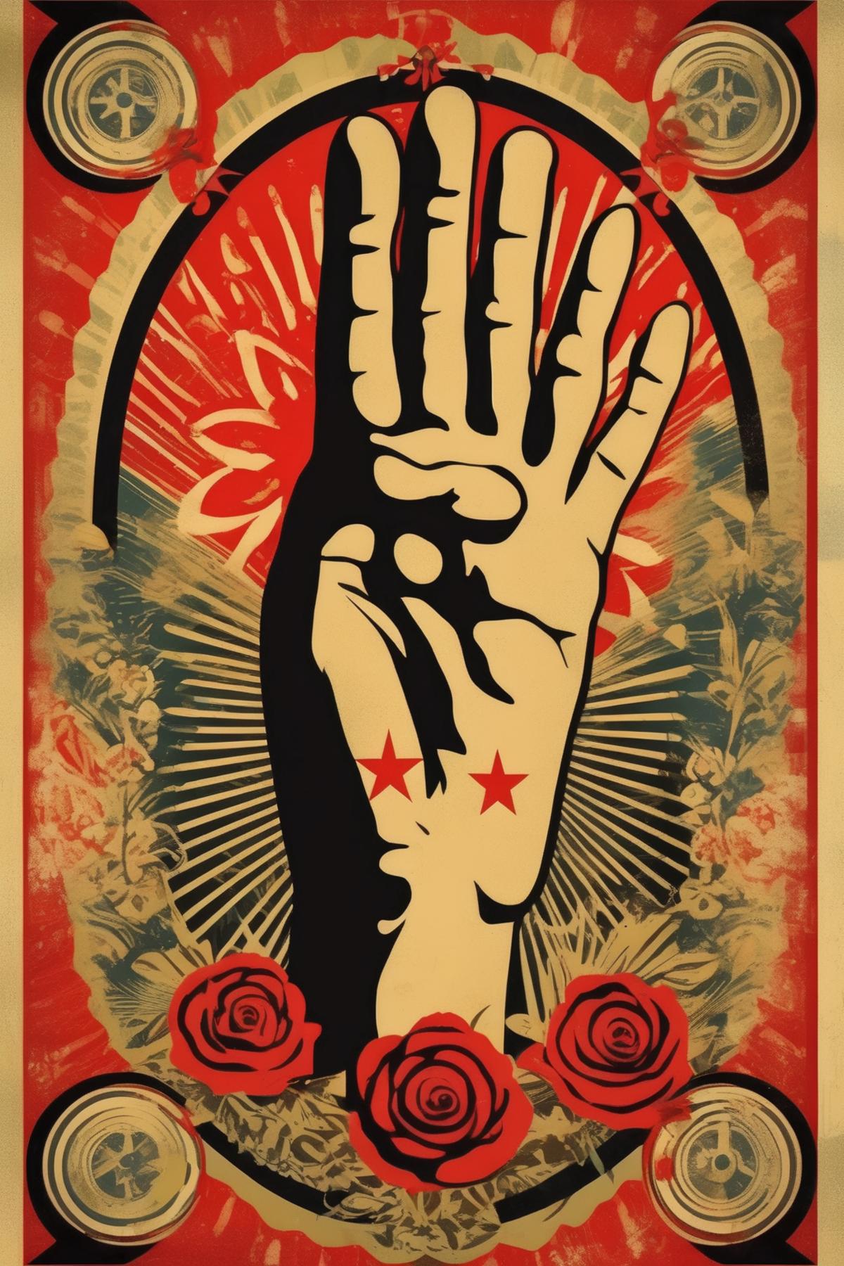 Shepard Fairey Style image by Kappa_Neuro