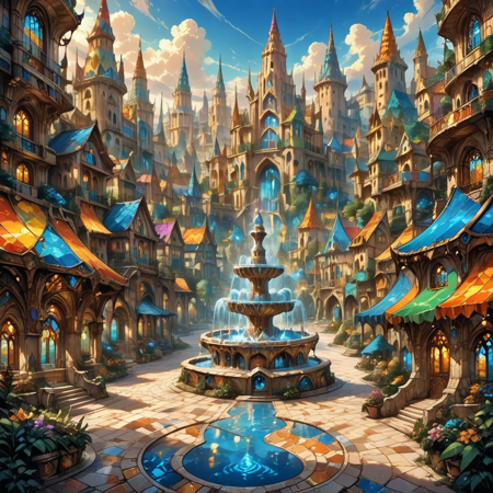 Fantasy city I Fantasy city I