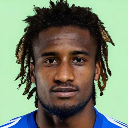 26 year old male footballer portrait [Hatim Abd:Ibrahim Ahmed:0.5] Sudan nationality