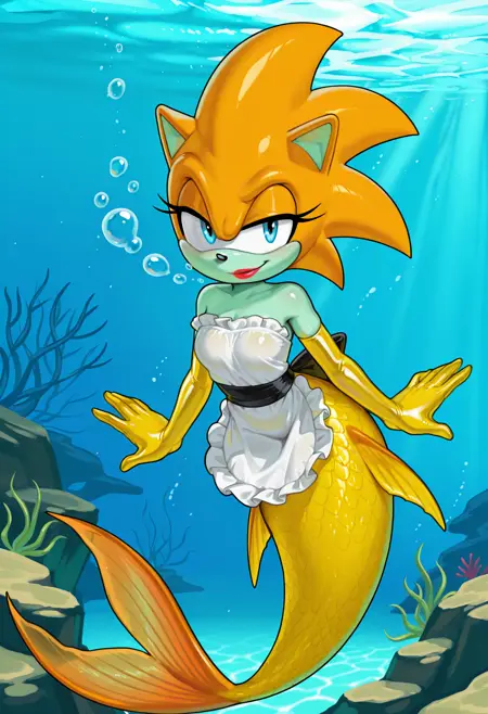 Merna the merhog (sonic)