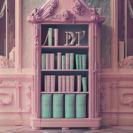 (A closeup of a  Bookshelf), pixabay, Brooke Shaden, a photo,rz-purepastel-21,  iphone wallpaper, cute detailed photo of, steampunk living room, anime lush palace