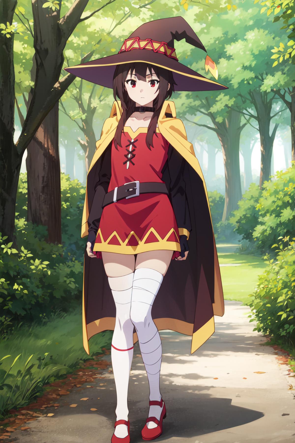 Megumin ( KonoSuba / この素晴らしい世界に祝福を！紅伝説 ) Anime Design - v1.0 | Stable  Diffusion LoRA | Civitai