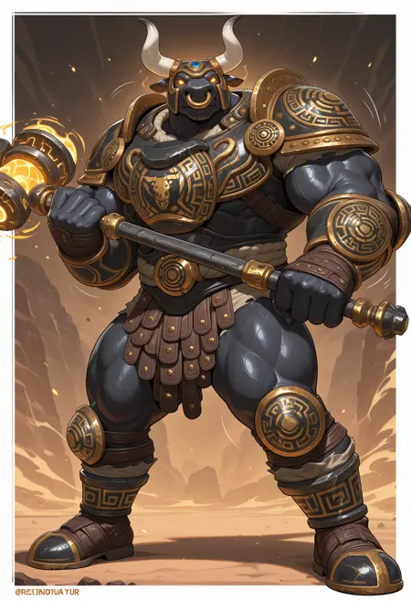 Reinhardt (Minotaur) - Overwatch | [ILXL]