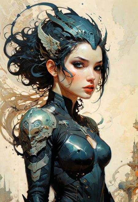 otherworldly astral creature, scifi, Greg Tocchini, bold lines, hyper detailed, (intricate details, masterpiece, best quality:1.4),  black and ivory hue
looking at viewer, dynamic pose
<lora:add-detail-xl:1> <lora:xl_more_art-full_v1:0.5>  <lora:NicolaSamori:0.5> in the style of nicola samori <lora:looking_at_viewer:2>