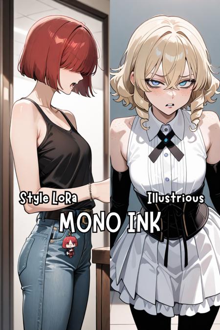 Mono Ink | Style LoRa | Mexes v1.0
