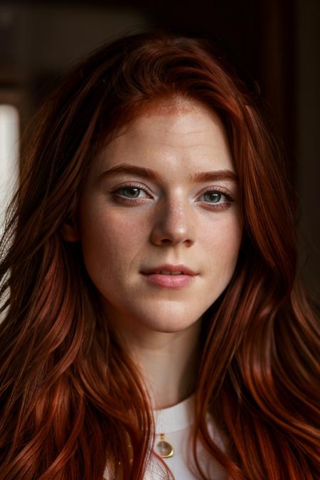 <lora:Rose_Leslie:1> masterpiece, best quality, detailed face, a mature r1873l, 1girl, solo, red hair,