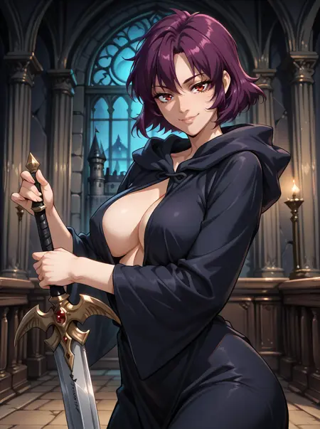 Azalie (Human and Dragon Forms) - Sorcerous Stabber Orphen - [Illustrious]