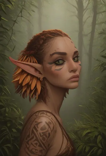 Bosmer | Elder Scrolls Wood Elf | Race LoRA | V1 [Main Branch]