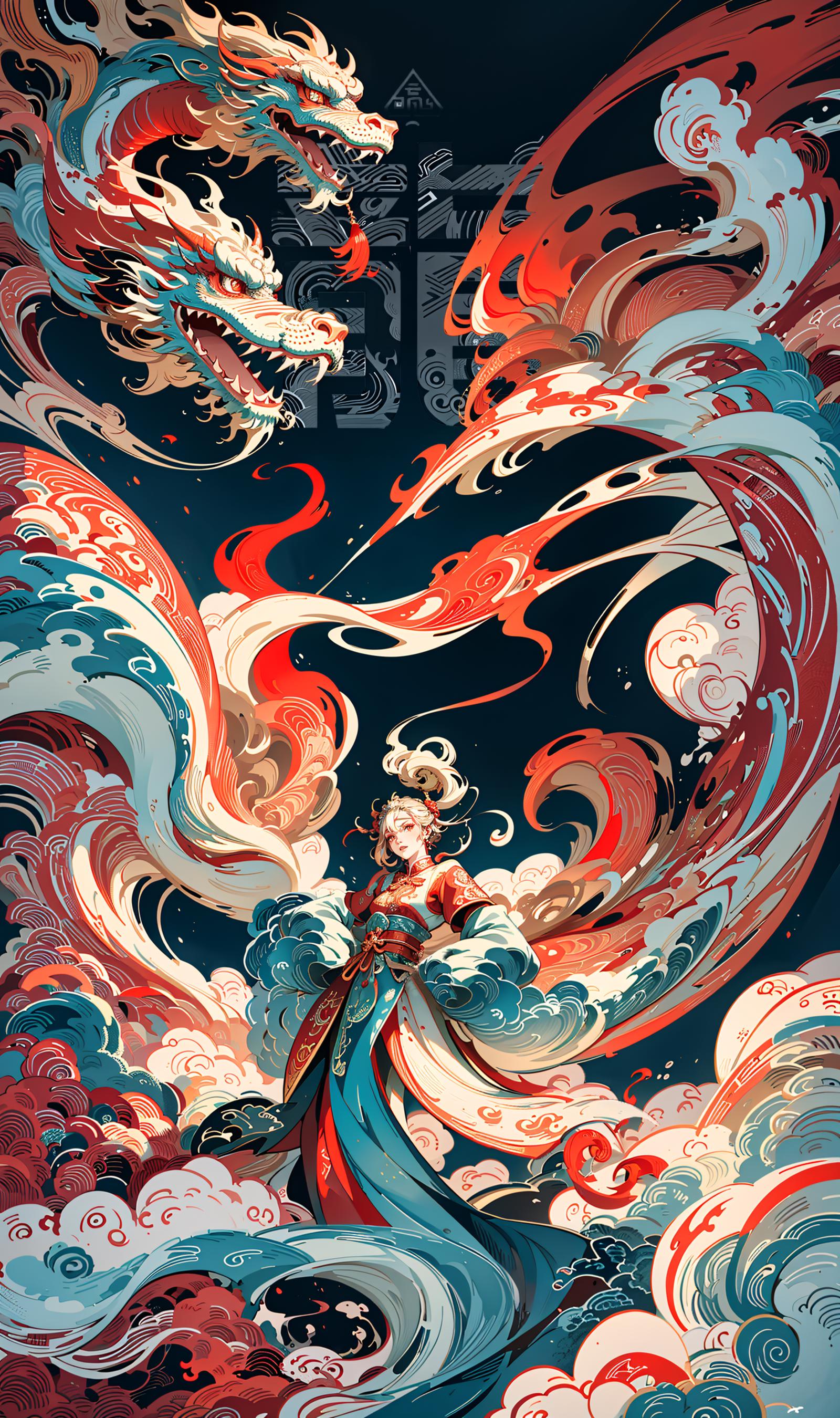 Chinese mythology|国风仙丹-神话(山海经篇) image by Old_tomato