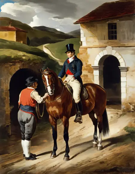 Theodore Gericault Style XL Nr. 1