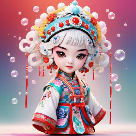 chibi chinese peking opera full body