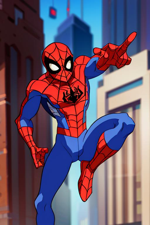 The Spectacular Spider Man - Spec Style - cartoon image by OliverDR