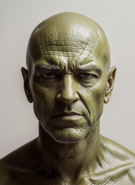 ((detailed face)), (dl1), 
headshot, man, solo, man in sci-fi alien martian costume, green skin, atennas on head, bald, H.R. Giger Design, full body, full body shot, white background, no background, PNG, natural lighting, no shadows, ultra detailed, hyperrealistic, 80mm, 4k, 8k, 8k realistic, sharp focus, intricate, high resolution  <lora:DavidLynch-10:0.8>