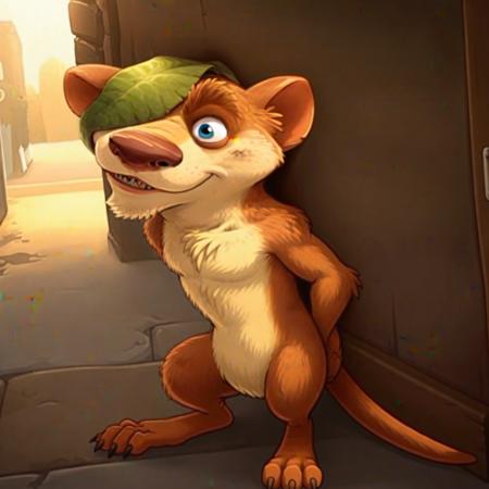 buck the weasel ( ice age ) V1