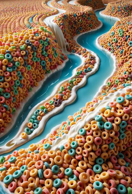 masterpiece, very aesthetic, absurdres, newest, river of milk, banks made of fruit loops <lora:Challenge_Winnifier:1> <lora:FrootLoopStyle:0.4>