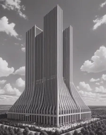 American Futurism (Architecture) (SDXL) (AD)