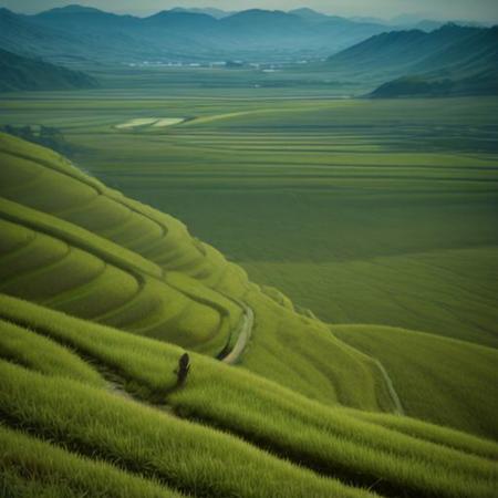 landscape, rice terrace