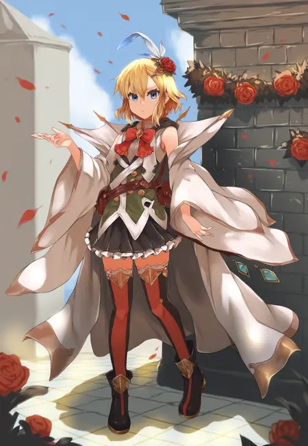 Shadowverse Eleanor Gloria, the Cosmic Flower, LoRA