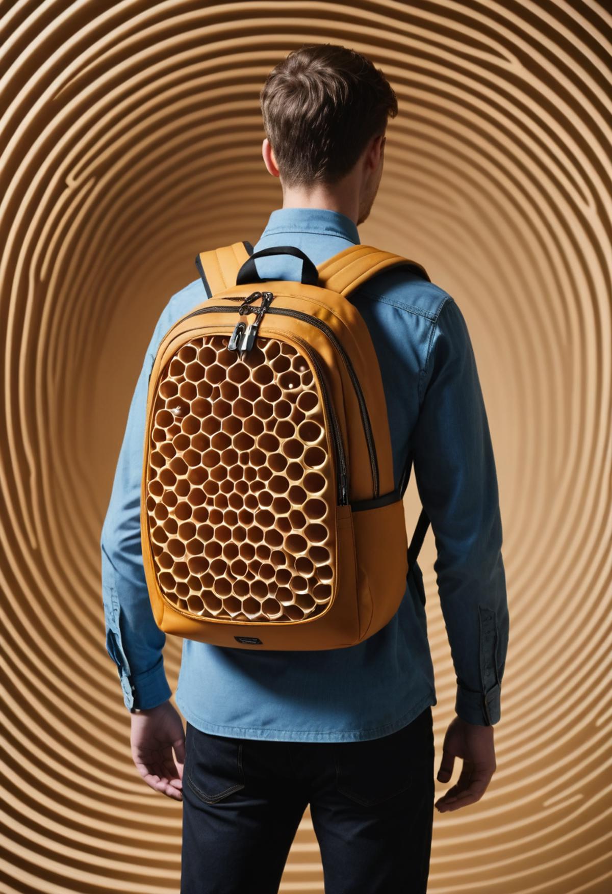 A backpack made of DVR-honey, Swirling Vortex, Hypnotic Spiral, Optical Illusion, Mesmerizing Motion, and Dizzying Effect, is a unique and captivating piece of technology. The backpack is crafted from a special material that is both durable and lightweight. The exterior of the backpack is a mesmerizing swirling vortex, with a hypnotic spiral that seems to draw the eye in. The optical illusion created by the design of the backpack is dizzying, as the swirling vortex seems to move and shift as the wearer moves. The backpack is equipped with DVR-honey, which is a special type of honey that is infused with a special type of pollen that has been shown to have memory-enhancing properties. The backpack is designed to help the wearer remember important information and details, making it an ideal choice for students, researchers, and anyone who needs to remember a lot of information. The backpack is also equipped with a variety of other features, including a built-in GPS system, a solar-powered charging station, and a variety of compartments and pockets to help the