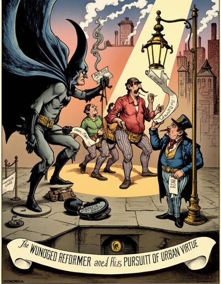 REME'S Vintage Political Cartoon Style V1